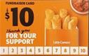 10 FREE Crazy Bread Punch Card